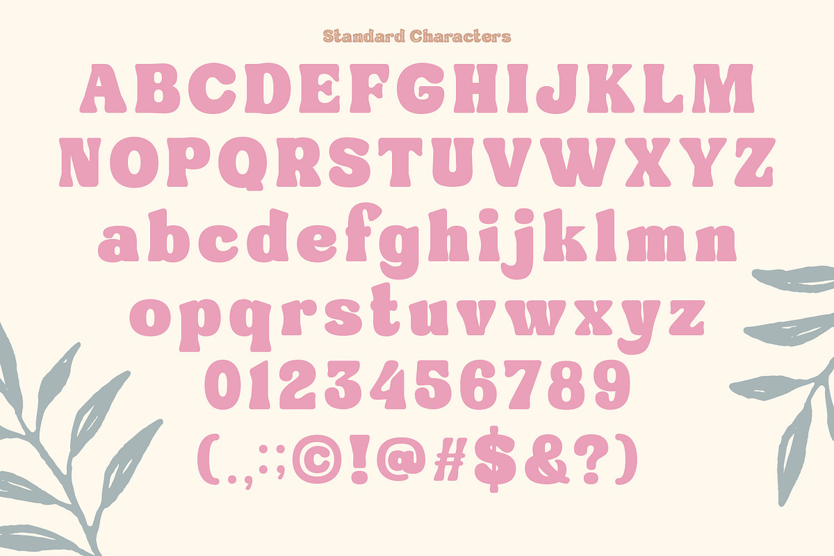 Vintage Daylight, a Symbol Font by Nathatype (Photo 3 of 12)