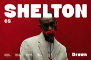 CS Shelton Drawn, a Sans Serif Font by Craft Supply Co. (Thumbnail 1 of 8)