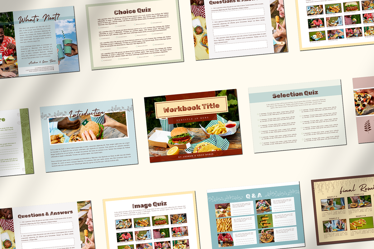 WORKBOOK CANVA TEMPLATE, a Print Template by The Little Lily Studio (Photo 4 of 5)