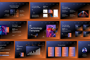 Ai Technology Presentation Template, a Templates & Theme by Pradaxa (Thumbnail 4 of 6)