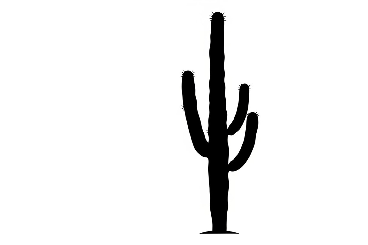 collection desert cactus silhouettes, an Illustration by Amazin_art (Photo 33 of 33)
