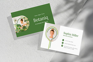 Plant Shop Business Card Template, a Business Card Template by WheelieMonkey