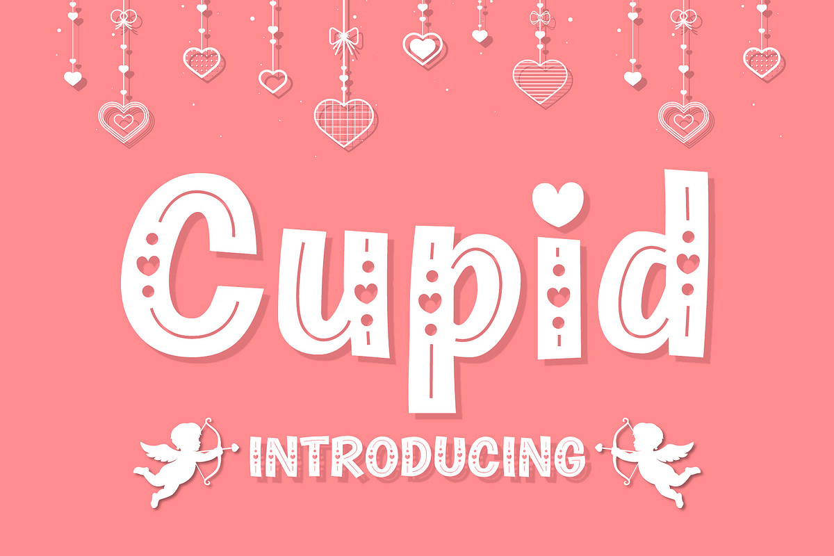 Cupid Decorative Fonts, a Font by Fox7 By Rattana