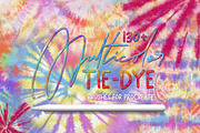 Procreate Multicolor Tie Dye Brushes, a Brush Add-On by OlgaRom (Thumbnail 1 of 7)