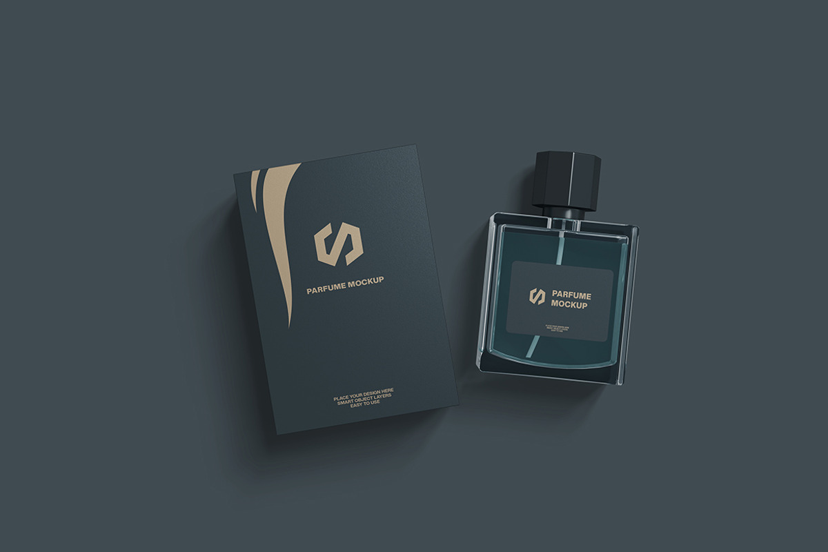 Perfume Mockup, a Product Mockup by MrLetters (Photo 2 of 5)