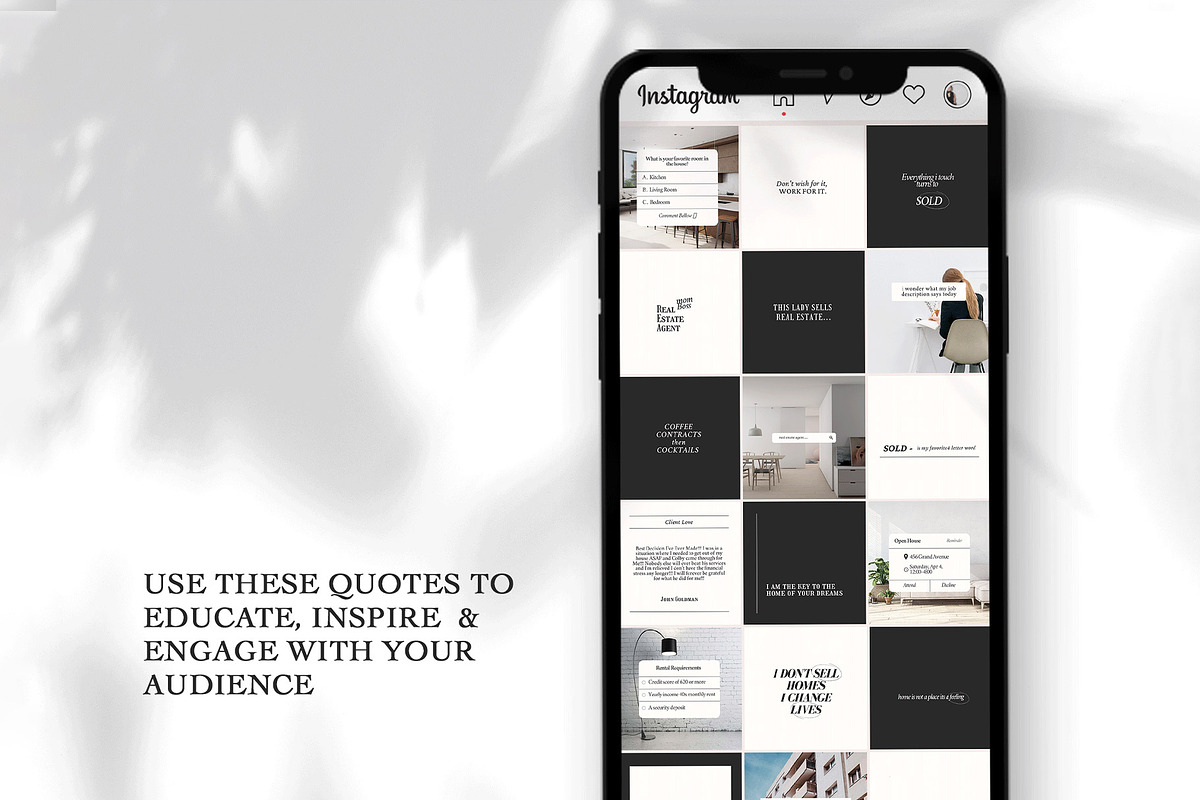 Real Estate Social Media Quotes, a Social Media Template by Kseniia_Design (Photo 8 of 14)