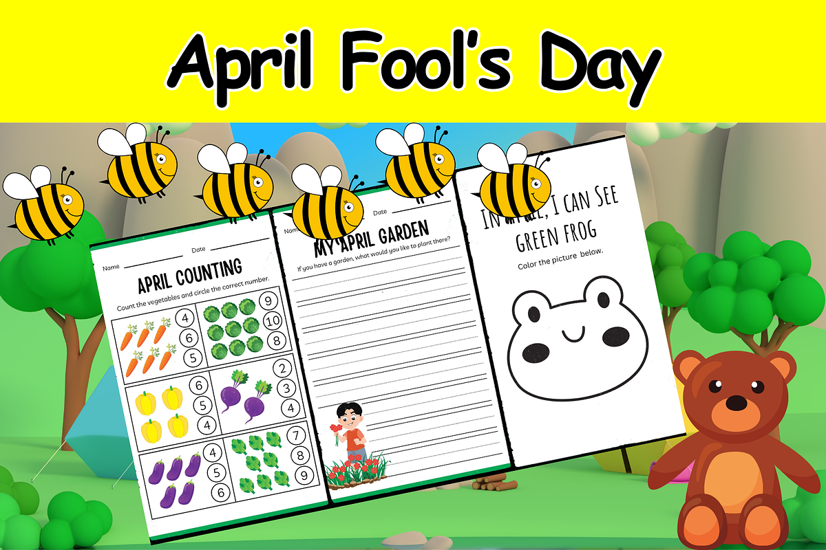 April Fools Day Activities, Writing, a Templates & Theme by Premium Digital Templates (Photo 3 of 3)