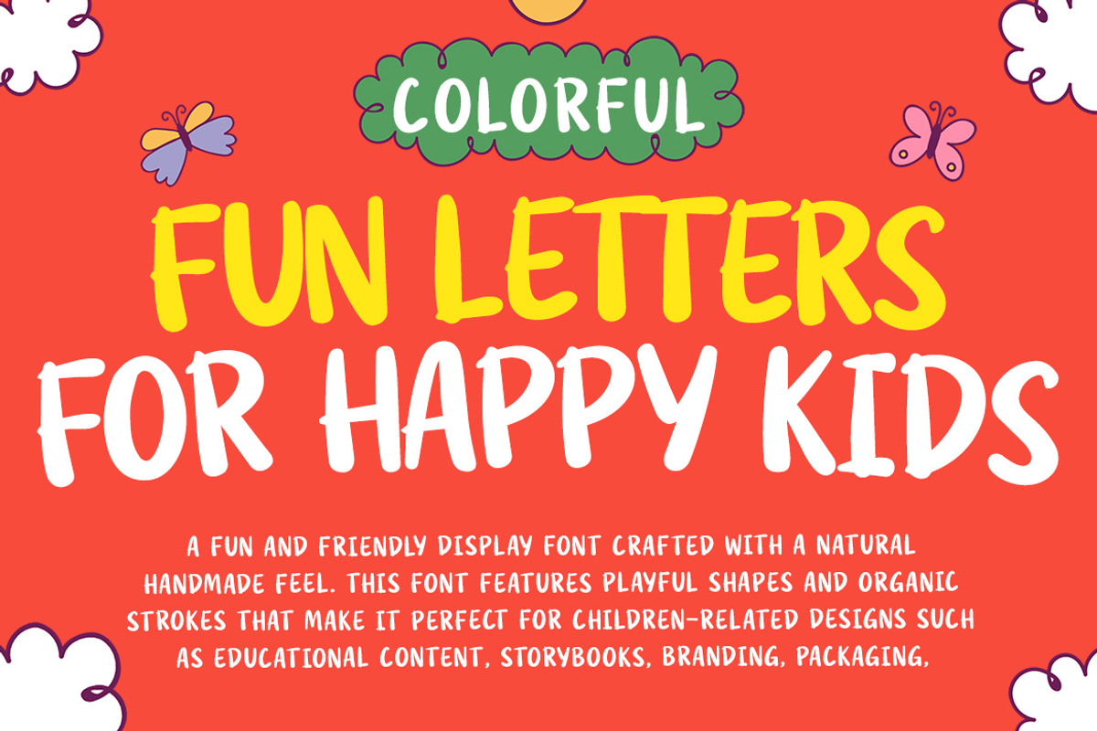 Inerchild Kidos– Playful Handwritten, a Handwritten Font by decographstud (Photo 3 of 7)