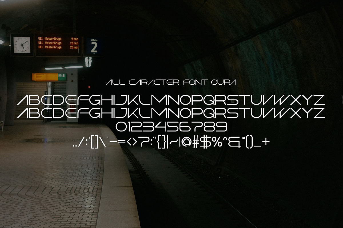 Oura, a Sans Serif Font by riotama85 (Photo 2 of 5)