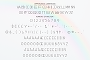 Simple Rainbow | Script Font, a Script Font by Scratchones (Thumbnail 7 of 8)