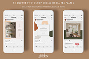 Interior Design Instagram Templates, a Social Media Template by Grandview Collective (Thumbnail 2 of 5)