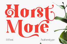 Horst More Retro Soft Serif