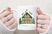 Watercolor Christmas Decor Clipart, an Illustration by Sublimation Artist (Thumbnail 5 of 6)