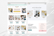 Business Website & Sales Page Bundle, a Landing Page Template by Sugar Studios (Thumbnail 6 of 11)