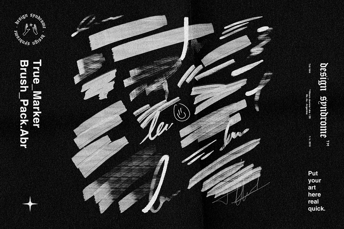 True Marker Brush Pack, a Brush Add-On by Design syndrome (Photo 1 of 4)
