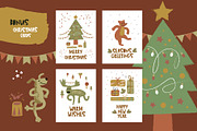Dancing animals. Graphic set, an Animal Illustration by Maru_art (Thumbnail 10 of 11)