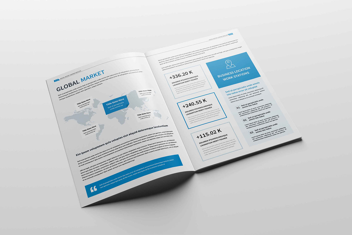 Annual Report Brochure, a Brochure Template by New Lines (Photo 11 of 13)