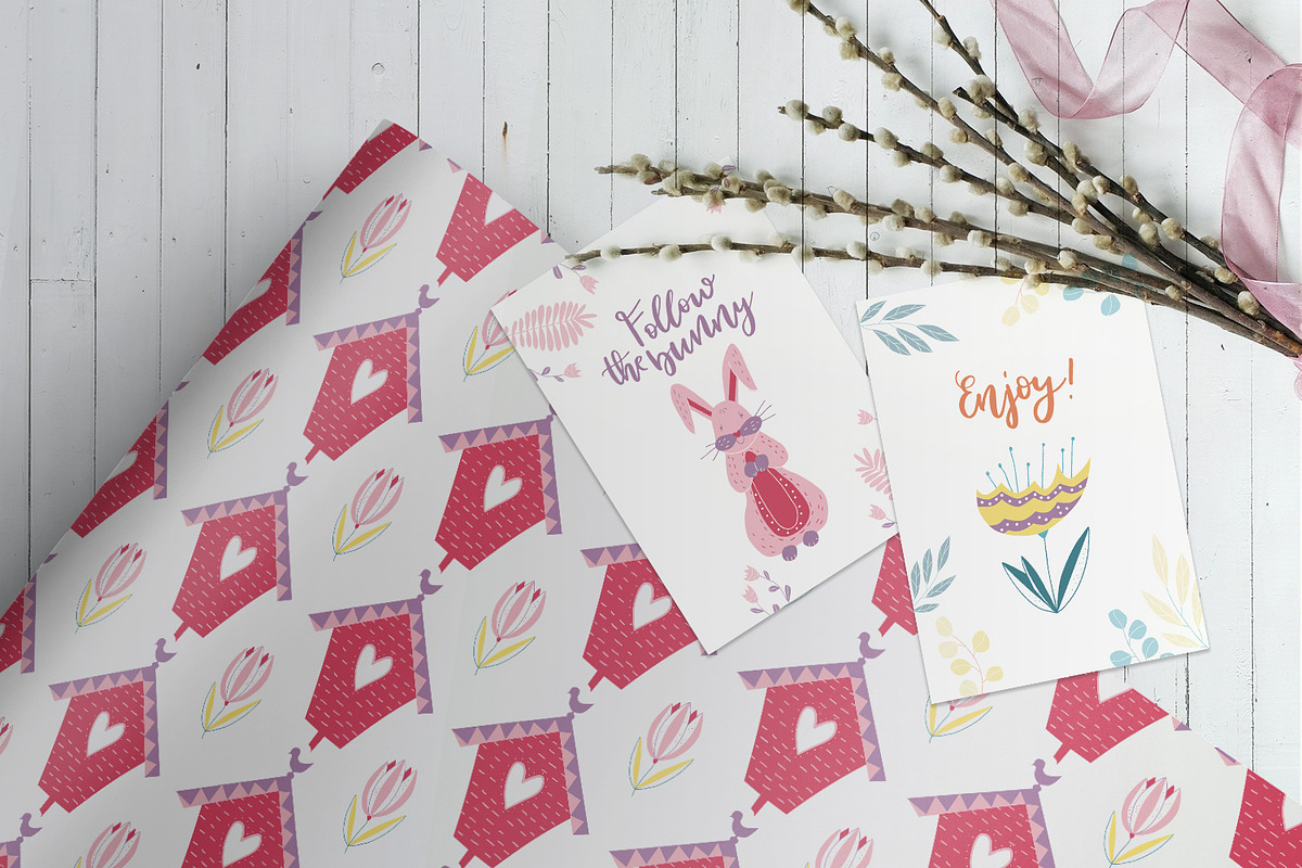 Fresh Eggs - Easter design kit, an Object Graphic by Gray Cat Graphics (Photo 3 of 15)