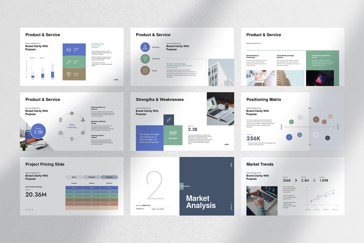 AURA Project Proposal Presentation, a Presentation Template by GoldenPixelStudio (Photo 11 of 29)