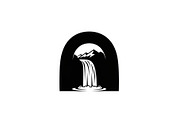 Waterfall Arch Landscape SVG Bundle, an Illustration by jahid234 (Thumbnail 29 of 31)
