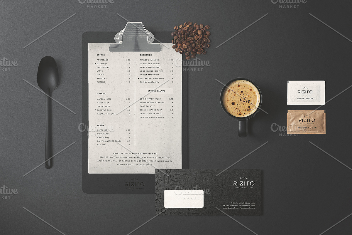Cafe Full Corporate Identity, a Stationery Template by Mastergfx (Photo 9 of 18)