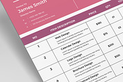 Business Invoice Design, a Flyer Template by MightyDesign (Thumbnail 5 of 8)