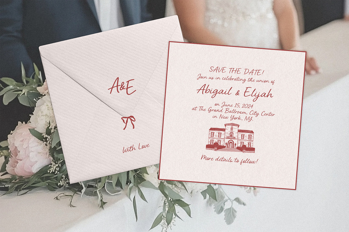 Pink Queen | Elegant Romantic Script, a Script Font by AnMark (Photo 7 of 13)