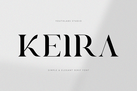 Keira Serif | Simple Elegant Font