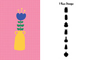 Playful Floral Procreate Brushes, a Brush Add-On by Pencil Twist (Thumbnail 7 of 10)