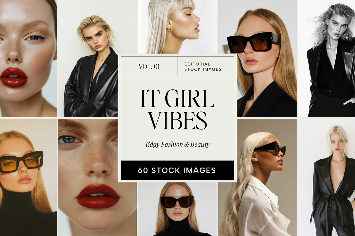 It Girl Editorial Stock Photos, a Beauty & Fashion Photo by Make Stories Studio (Photo 1 of 6)