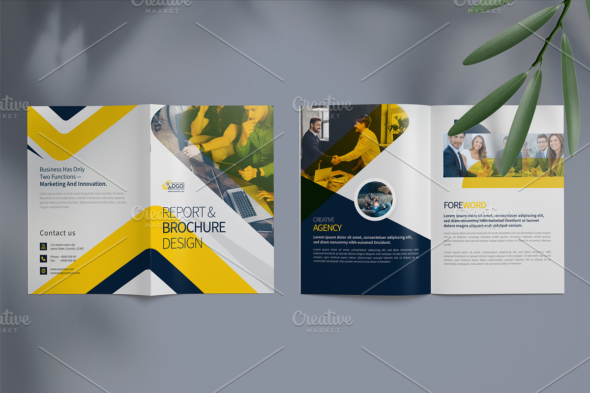 Multipurpose Brochure Template, a Brochure Template by Cristal Pioneer (Photo 2 of 5)