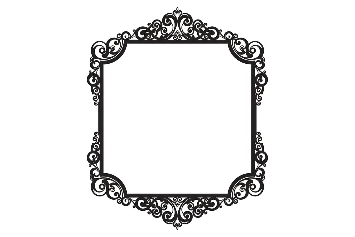 Laser Cut Frame Design SVG, a Graphic by musafir_fashion (Photo 8 of 11)