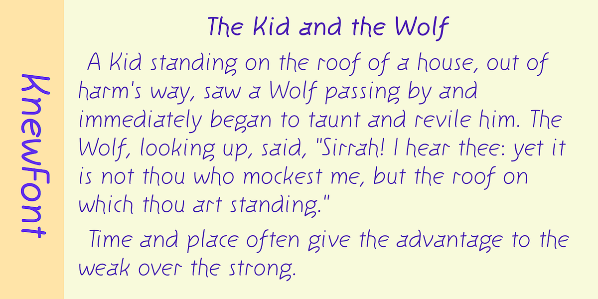 KnewFont, a Handwritten Font by Ingrimayne Type (Photo 4 of 7)