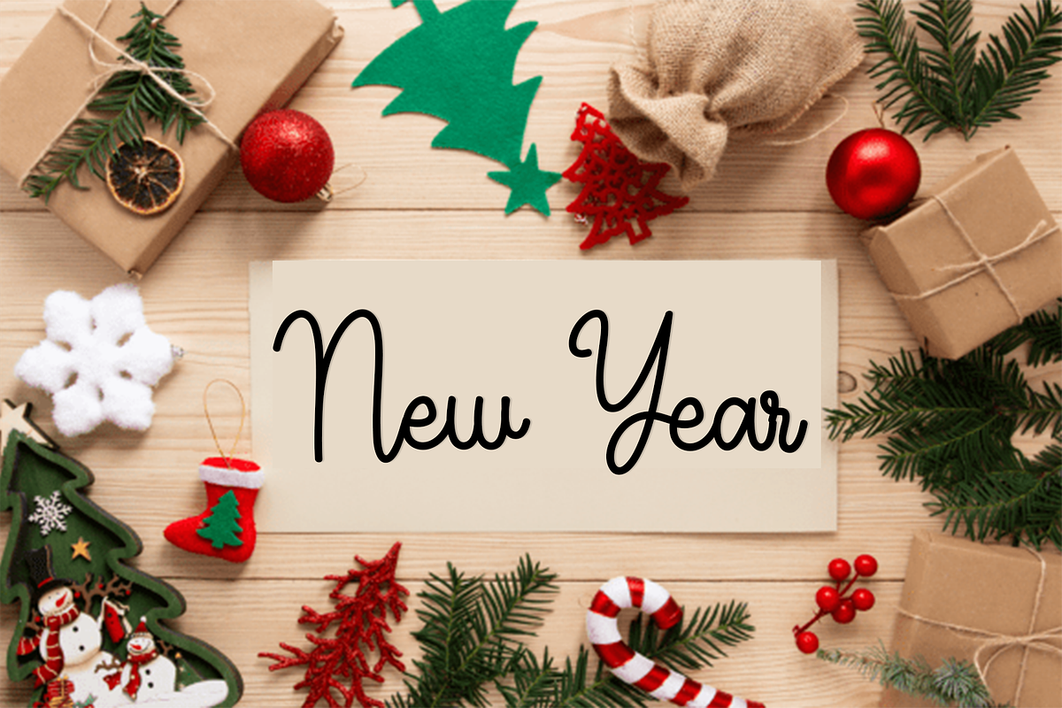 Shining Christmas, a Handwritten Font by InermediaSTUDIO (Photo 7 of 8)