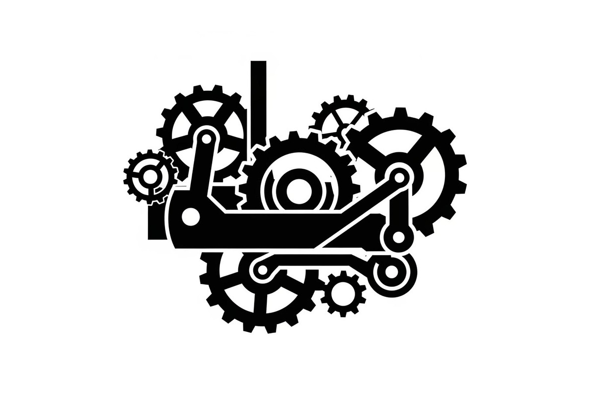 Gear & Cogwheel Silhouette Vector Bu, an Illustration by jahid234 (Photo 22 of 51)