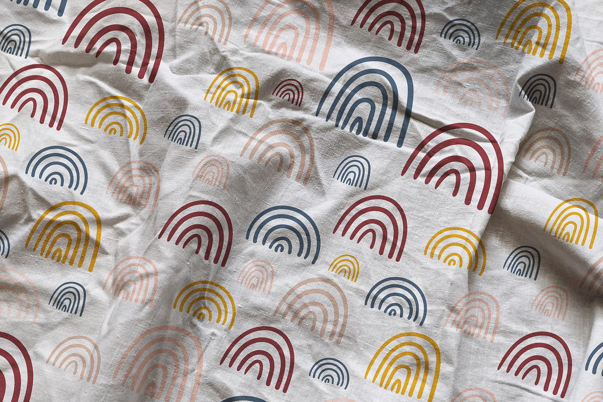 Cotton Fabric Mockup, a Print Template by helgascandinavus (Photo 7 of 7)