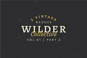 5 Vintage Badge Logos Vol 01 Part 2, a Branding & Logo Template by Wortfice (Thumbnail 1 of 7)