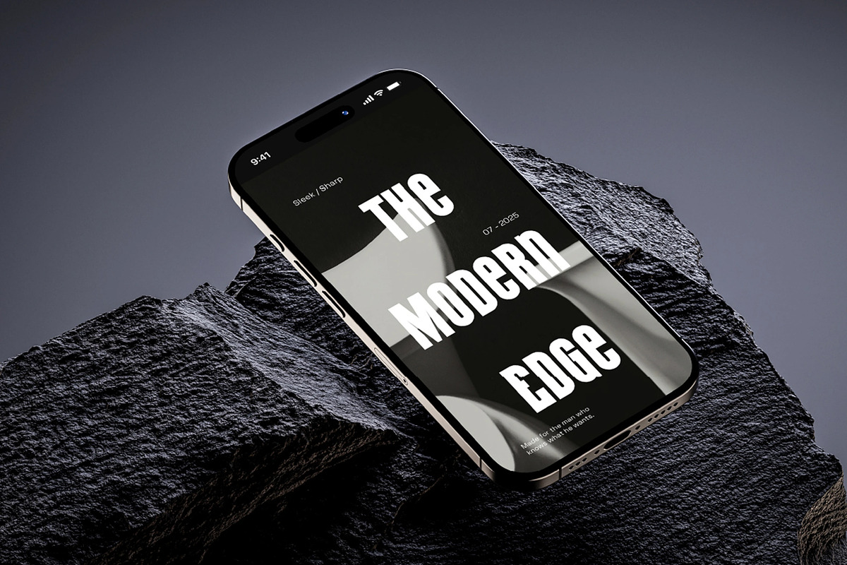Agiroe – Bold Condensed Sans Serif, a Sans Serif Font by Brand Earth (Photo 7 of 7)