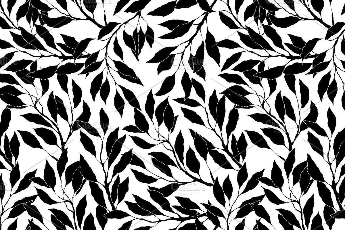 Foliage Pattern, a Pattern Graphic by Marina Demidova (Photo 5 of 7)