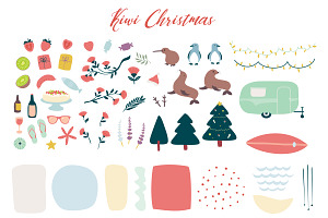 Kiwi Christmas Set