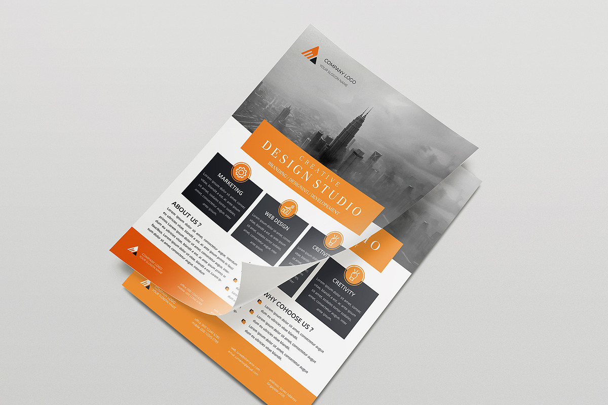 Corporate Business Flyer Template, a Flyer Template by Mazharul Islam (Photo 3 of 7)