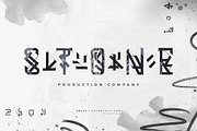 GRVTY | Futuristic font, a Blackletter Font by Davide Bassu (Thumbnail 4 of 17)