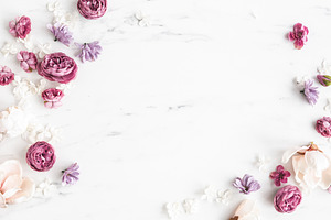 Flowers composition