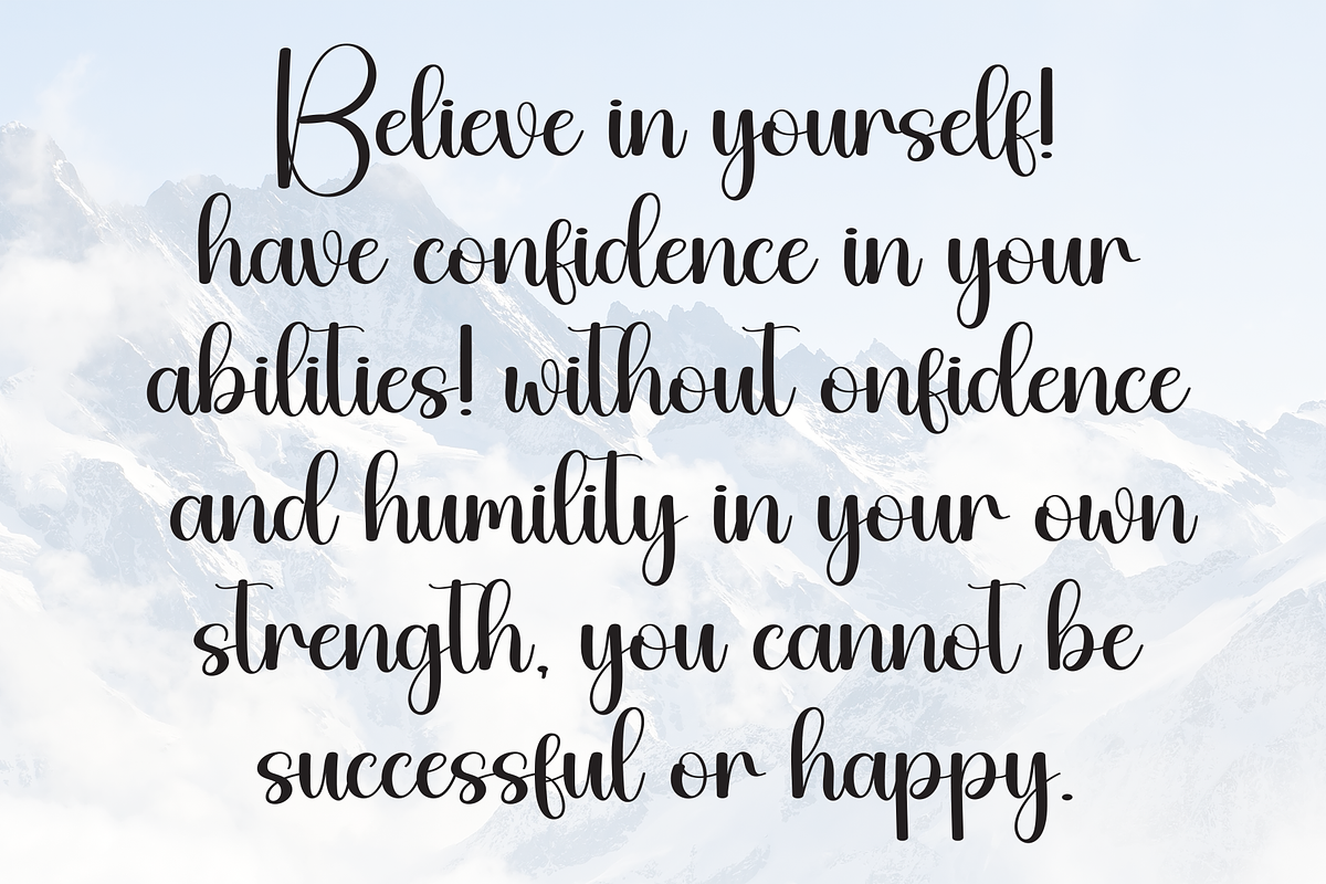 Justify | Script Font, a Handwritten Font by Scratchones (Photo 6 of 9)
