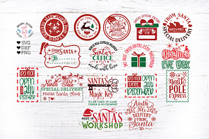 Santa Claus Stamps - Santa Stamps