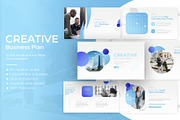 Creative Business Plan Presentation, a Presentation Template by SlideStack (Thumbnail 1 of 5)