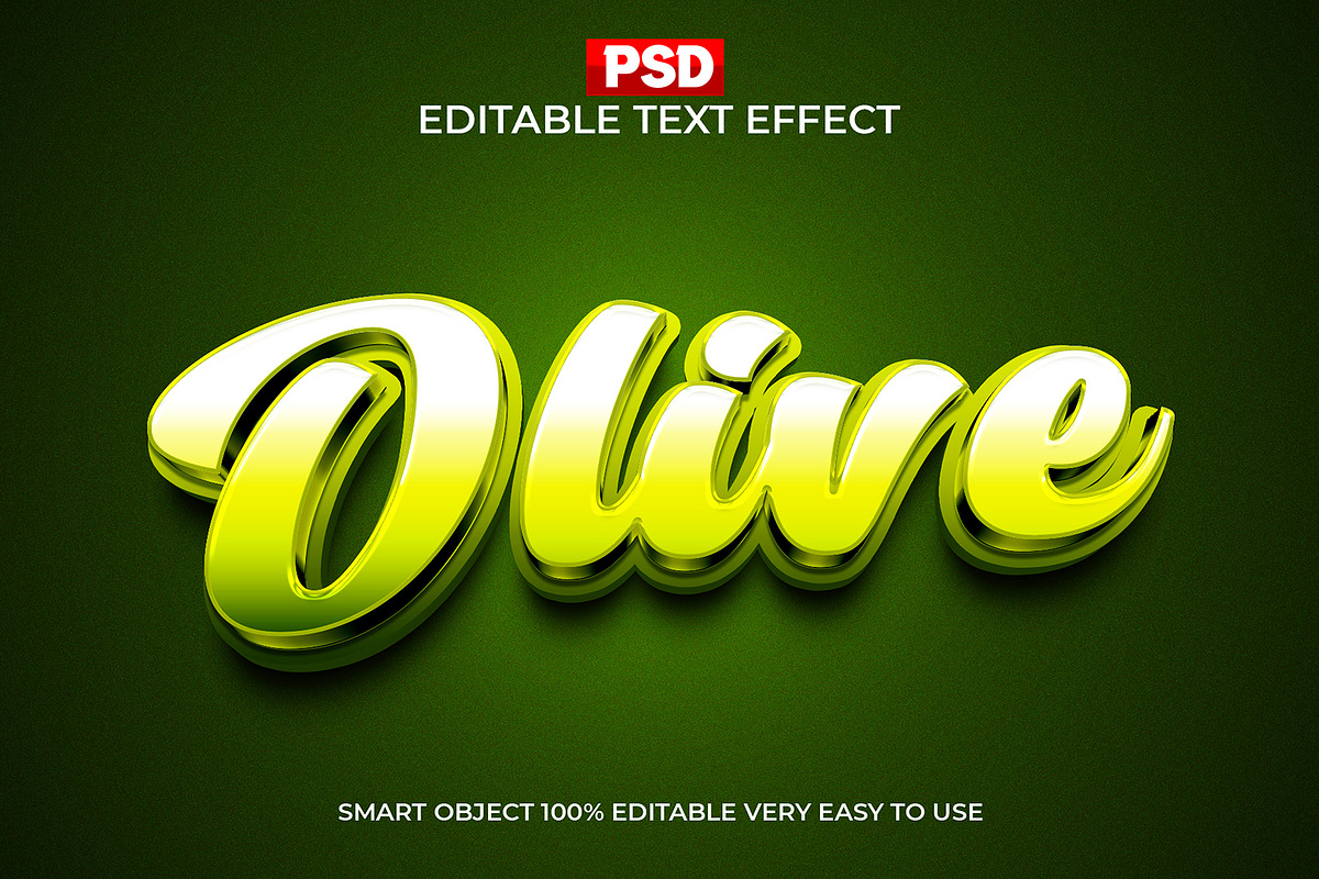 25 Premium 3D Text Effects Bundle PS, a Layer Style Add-On by Design Fly (Photo 11 of 16)