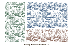 Wildlife Seamless Pattern Bundle