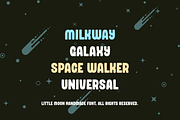 Little Moon Handmade Display Font, a Handwritten Font by alpercakici (Thumbnail 5 of 11)