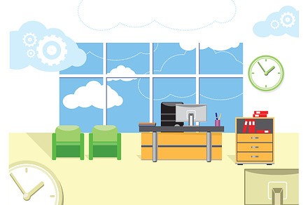 Modern Office Interior preview 2